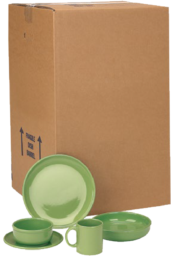 Moving Supplies Box for Dishes
